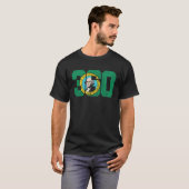 T-shirt 360 Area Code Flag of Washington State Seattle Oly (Devant entier)