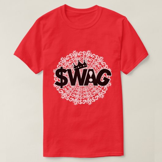 T-shirt 360 Roi du Swag (Design devant)