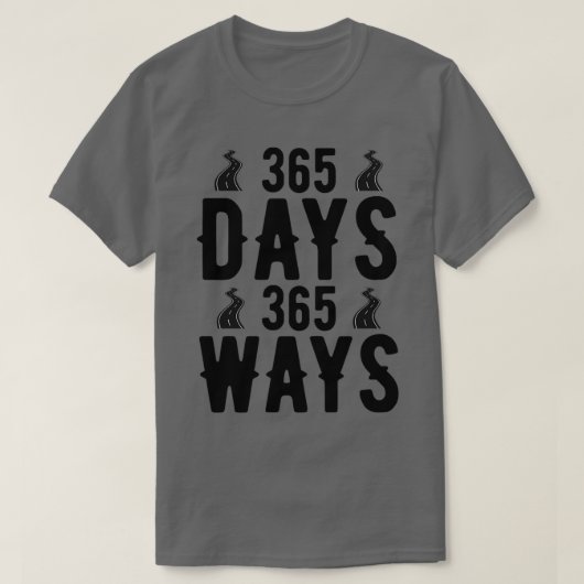 T-shirt 365 Jours 365 Chemin (Design devant)