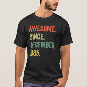 T-shirt 36 Ans C'est mon 36e anniversaire Retro Vintage 19