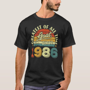 T-shirt 36e anniversaire 36 ans chèvre depuis 1986