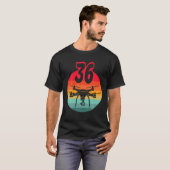 T-shirt 36E Anniversaire I Télécommande Rétro Drones Avec (Devant entier)