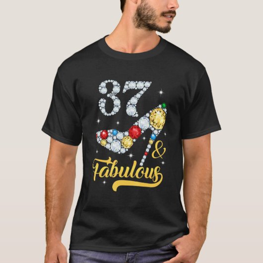 T-shirt 37 & Fabuleux 37e Anniversaire Chaussures talons h (Devant)