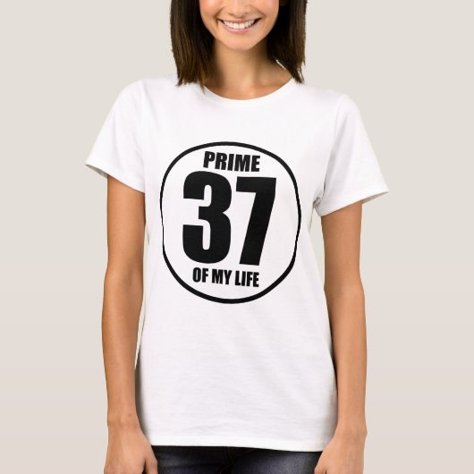 T-shirt 37 - perfection de ma vie (Devant)
