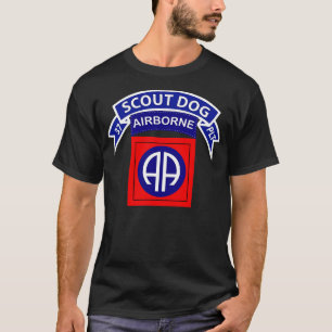 T-shirt 37e Peloton de chiens scout 82e division