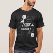 T-shirt 37th Birthday Square Root Math 37 Years Old Bday (Devant)