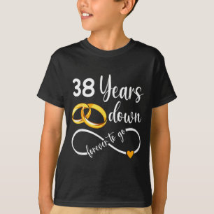 T-shirt 38 pour toujours couple