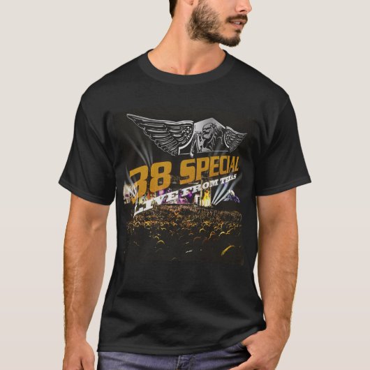 T-shirt 38 Special - 38 Special Live du Texas album 2011 (Devant)