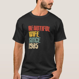 T-shirt 38e anniversaire de Mariage pour son beau W