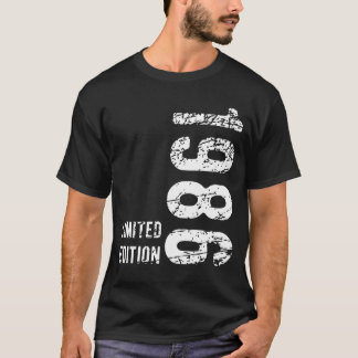 T-shirt 38e cadeau d'anniversaire 1986 Edition limitée 38
