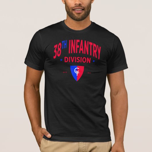 T-shirt 38e division d'infanterie - US Military (Devant)