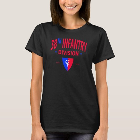 T-shirt 38e division d'infanterie - US Military Women (Devant)