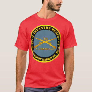 T-shirt 38e Régiment d'infanterie Soldats de Buffalo Jeffe