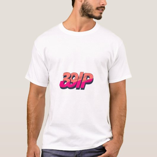 T-shirt "39|P" Collection: Your New Go-To for Gradient Str (Devant)