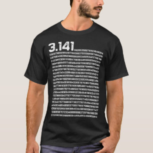 T-shirt 3.14 Mathématiques Jour Pi Nombre irrationnel Pi