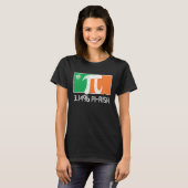T-shirt 3 14 Pi Rish St Patrick's Day Irish Flag C Distres (Devant entier)