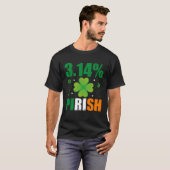 T-shirt 3 14 Pirish  St Patrick s Math Geek Irish Math Tea (Devant entier)