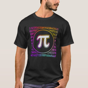 T-shirt 3 14 Style Pi Day Maîtrise Étudiante en mathématiq