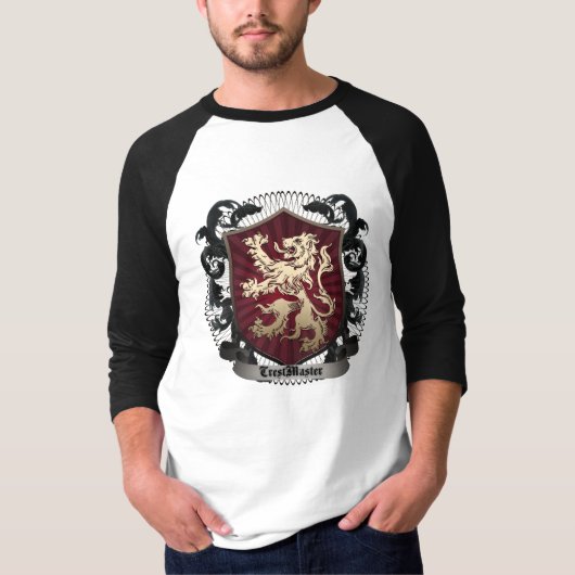 T-shirt 3/4 raglan unisexe de douille (Devant)
