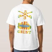 T-shirt 3/5e Cavalerie M113 CIB Grunt Shirt (Dos)