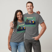 T-shirt 3 amis rétro (Unisexe)