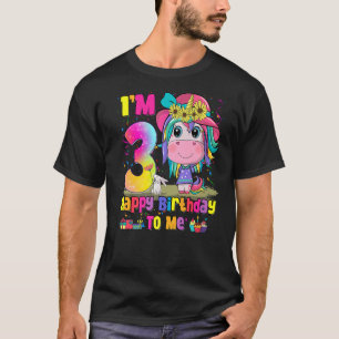 T-shirt 3 An Vielle Princesse Petite Unicorne 3e Naissance