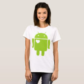 T-shirt <3 Android (Devant entier)