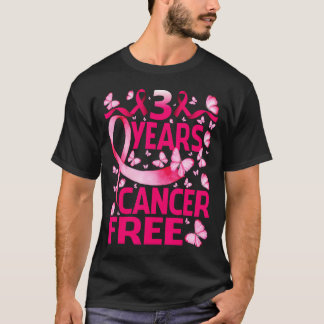 T-shirt 3 ans Cancer du sein sans survivant Papillon
