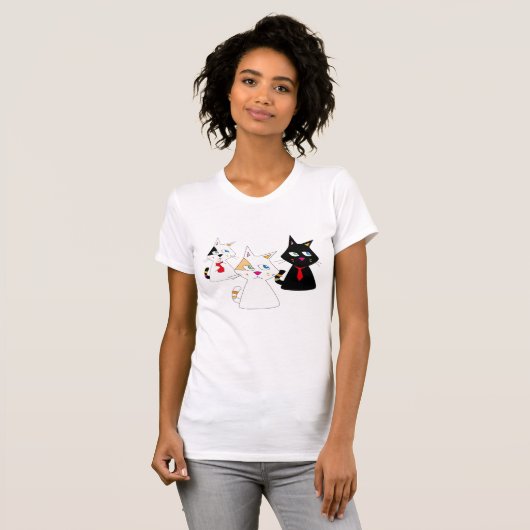 T-SHIRT 3 CATS (Devant entier)