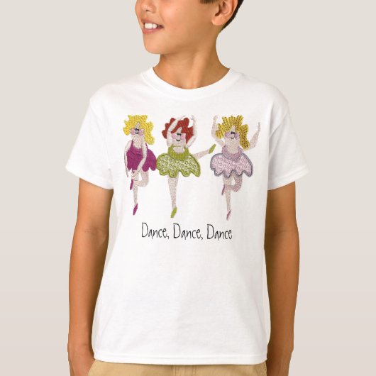 T-shirt 3 danseurs classiques (Devant)