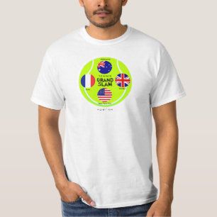 T-shirt 3 de Grand Chelem de tennis