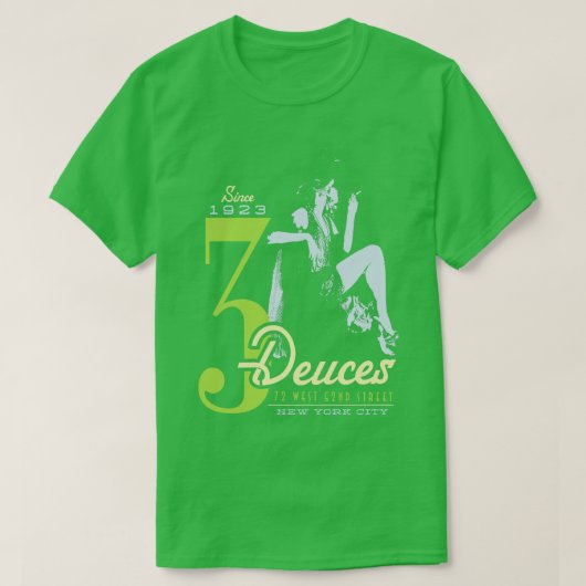 T-shirt 3 Deuces Jazz Club (Design devant)