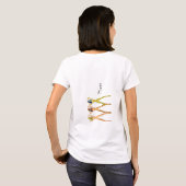 T-shirt 3 femmes à long pattes debout Thunder_Cove (Dos entier)