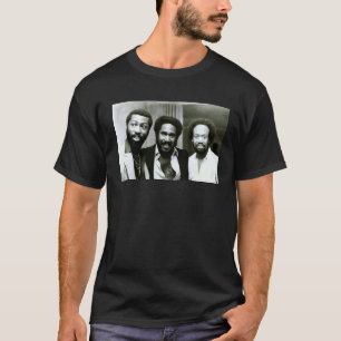 T-Shirt 3 GRANDS HOMMES NOIRS
