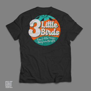 T-shirt 3 Little Birds Musique Reggae 