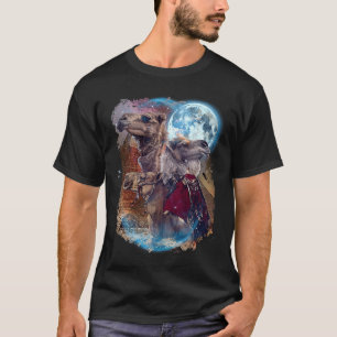T-shirt 3 Lune Camel Llama Alpaca Animal