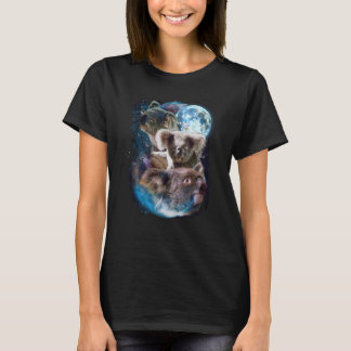 T-shirt 3 Moon Koala Marsupial Wombat Animal