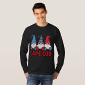 T-shirt 3 Nauti Nauti Gnomes Cap Cod MA Ca (Devant entier)