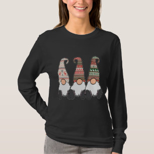T-shirt 3 Nordic Gnomes Winter Christmas Swedish Tomte Cut