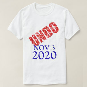 T-shirt 3 novembre 2020 Élection présidentielle Annuler le