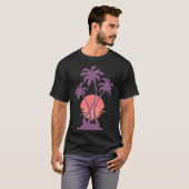 T-shirt 3 Palm Sunset ami (Devant entier)