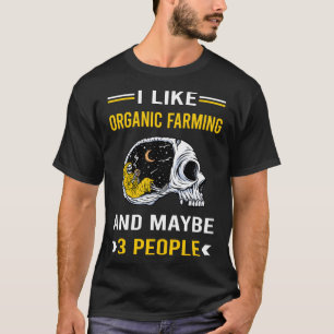 T-shirt 3 Personnes Agriculture biologique Agricole