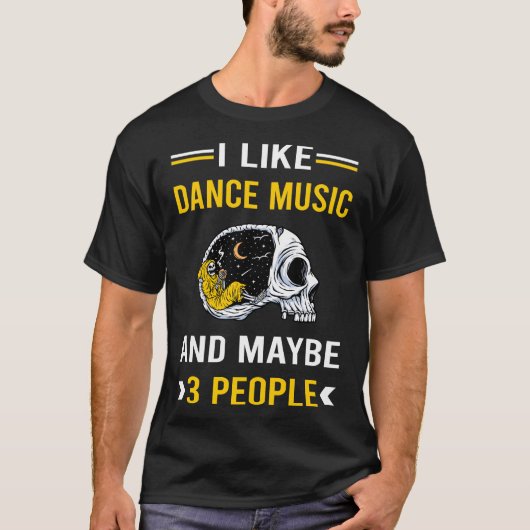 T-shirt 3 Personnes Danse Musique (Devant)