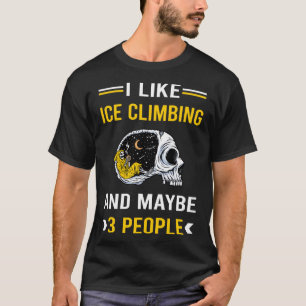 T-shirt 3 personnes Escalade Escalade glace