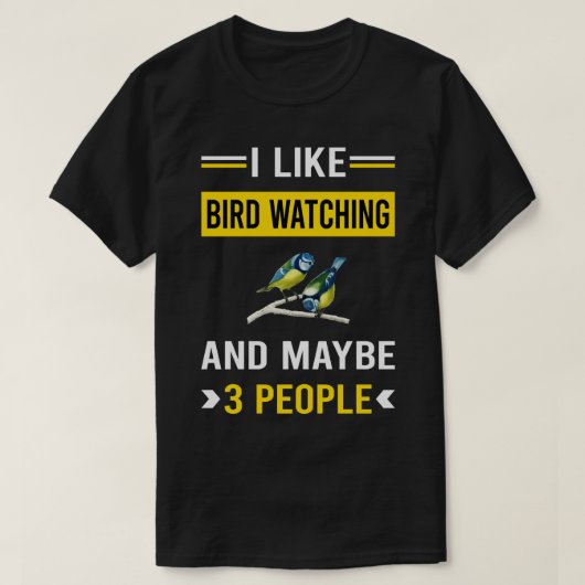 T-shirt 3 Personnes Observation d'oiseaux Observation d'oi (Design devant)