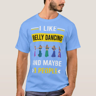 T-shirt 3 Personnes Ventre Danse Danse Bellydance Bellydan