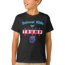 T-shirt 3 pour les écoliers de TRUMP