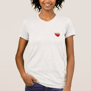 T-shirt <3 sur votre cœur