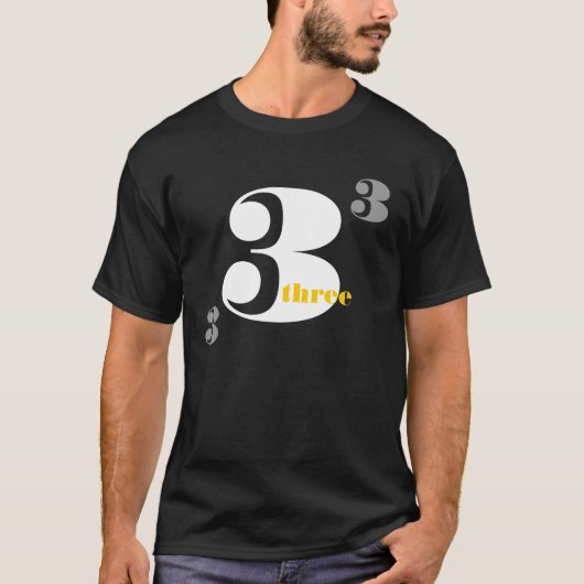 T-SHIRT 3 TROIS (Devant)