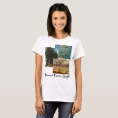 T-shirt 3 van Gogh Trees avec Fleurs Art (Devant entier)